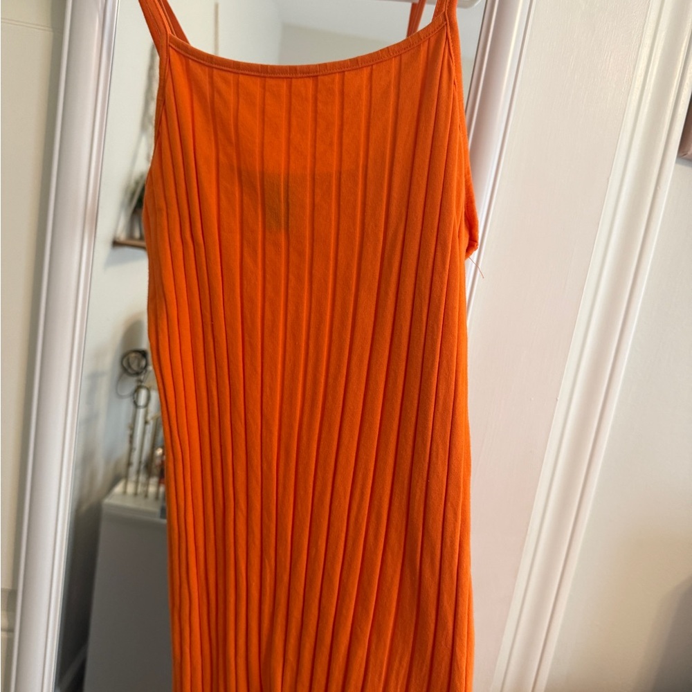 SHEIN Orange Mini Dress